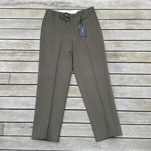 Corneliani Men's Olive Green trousers